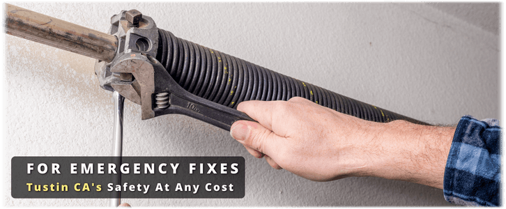 Broken Garage Door Spring Tustin CA